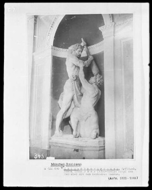 Kampf des Herkules mit dem Kentauren Nessus
