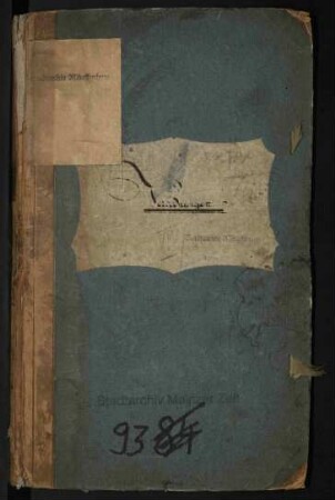 Landesherrliche, kaiserliche und sonstige Verordnungen u. ä., zumeist gedruckt