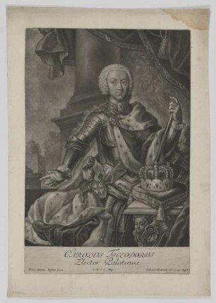 Bildnis des Carolus Theodorus Palatinus