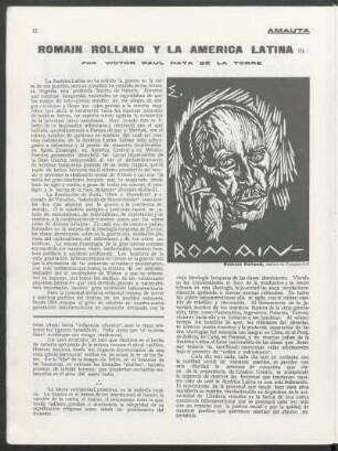 Romain Rolland y la América Latina