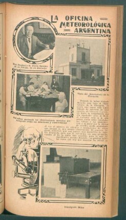 La oficina meteorológica argentina