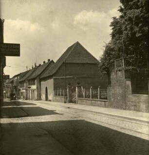 Kaiserslautern: Obere Steinstraße, an der Stadtmauer