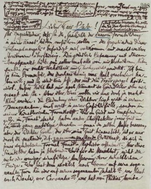 Brief an Julius Bab