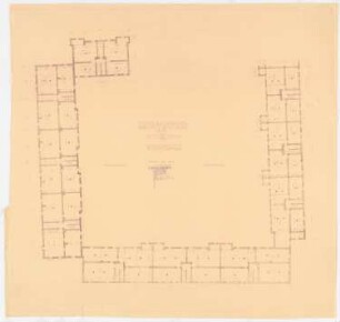 Siedlung Attilahöhe, Berlin-Tempelhof: Arnulfstraße 72-75, Manteuffelstraße 33-34, Totilastraße 1-5: Grundriss KG