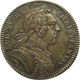 König Ludwig XV. - Zusammenkunft des französischen Klerus