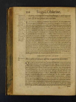 Observatio LXXIV. Denegatio vel dilatio iustitiae requirit documentum.