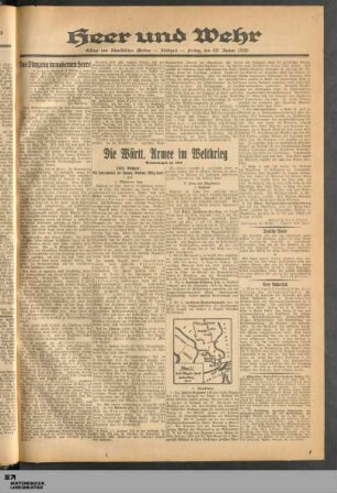 Die Operationen im Januar, Februar, März 1916