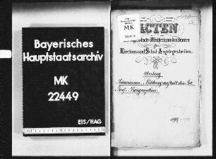 Ursberg. Lehrerinnenbildungsanstalt der St. Josef Kongregation.