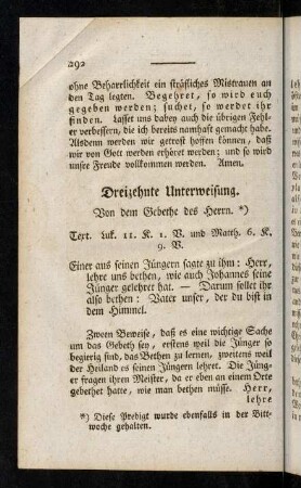 292-317, Dreyzehnte Unterweisung.