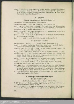 H. Deutsche Reichsbahn-Gesellschaft