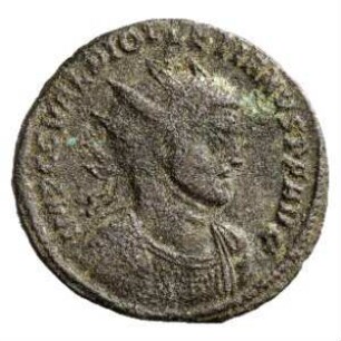 Münze, Antoninian, 285 n. Chr.