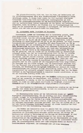 Leichtbetonmontagehaus für OMGUS (Office of the Military Government US): Erläuterungsbericht deutsch