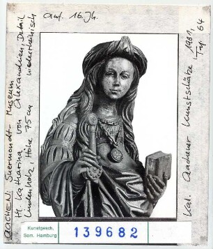 Aachen, Suermondt-Museum: Heilige Katharina von Alexandrien