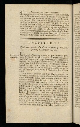 56-64, Chapitre VI
