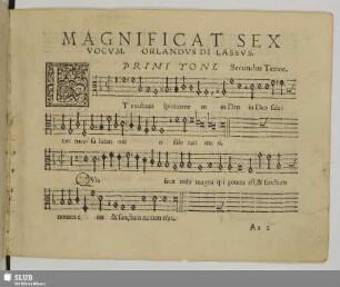 Magnificat sex vocum