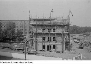 Blick auf eine Baustelle