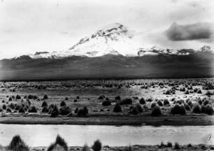 Berggipfel : Der Gipfel des Sajama, höchster Berg Boliviens (6542 m)