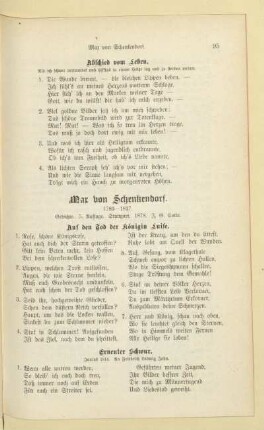 Max von Schenkendorf