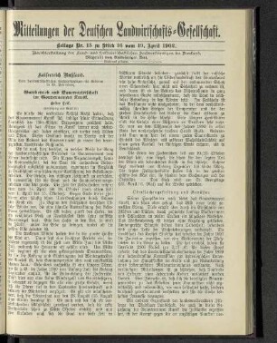 Beilage Nr. 15 zu Stück 16 vom 19. April 1902.