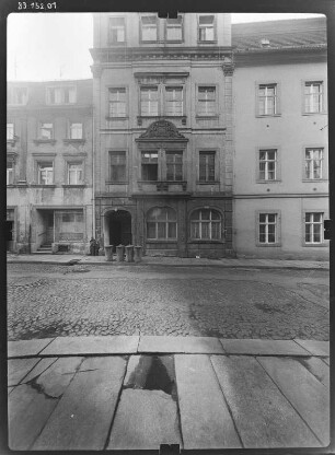 Zittau, Innere Oybiner Straße 5. Wohnhaus (bez. 1709). Straßenfront