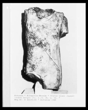 Statue eines jugendlichen Satyrs?