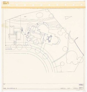 Wissenschaftskolleg zu Berlin (WKB), Berlin-Grunewald Umbau: Lageplan, 1:200