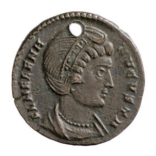 Münze, Aes 3, Follis, 324 - 325 n. Chr.