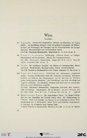 Wien (Nr. 351-367)