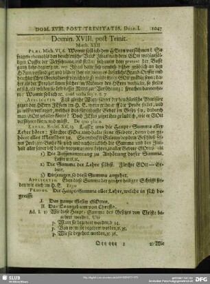 Domin. XVIII. post Trinit. Matth. XXII.