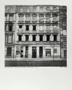 Kurz nach dem Mauerbau, Bernauer Strasse, Berlin