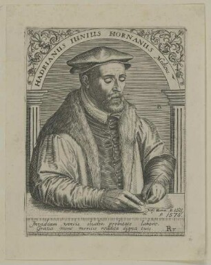 Bildnis des Adrianus Junius