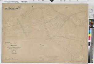 Dülmen, Stadt und Kspl., Haus Dülmen (Dülmen), Umlegung Dülmen, Urkarte 2 Dülmen Flur 18
