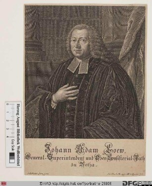 Bildnis Johann Adam Löw