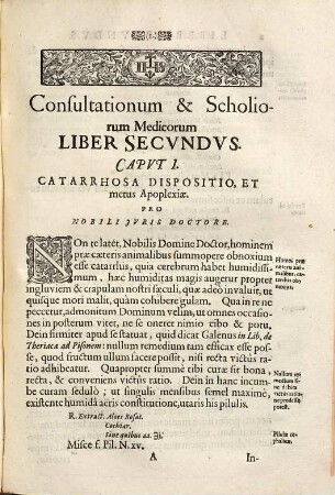 Francisci Ignatij Thiermairij Monacensis Bavari, ... Scholia Medica : Ad totidem et antè nunquam vulgatas Consultationes Et Responsiones, Quas partim Autor, partim Alij, ... exarârunt, Noviter concinnata, et in duos libros distincta, ... Opus, omnibus Medicis, ... utile jucundum ; Accesserunt indices quadruplices, ..., 2