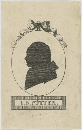 Bildnis des I. S. Pütter