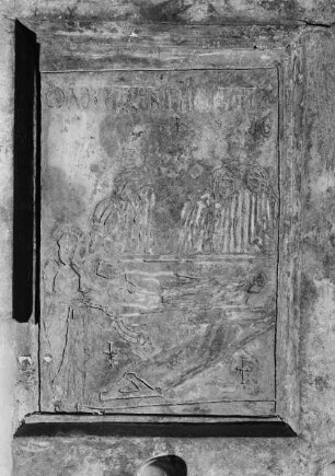Porta Sacra: Tod des Lukas (rechter Flügel, Reihe 3, Tafel 3)