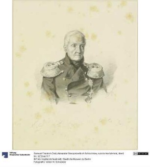 Alexander Semjonowitsch Schischkow, russischer Admiral