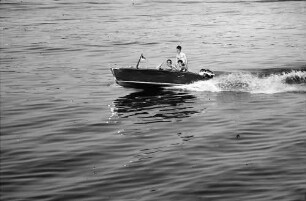 Münsterlingen: Schnellboot in Fahrt
