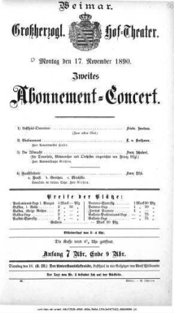 Abonnement=Concert