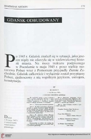 Gdańsk odbudowany