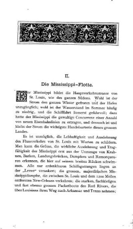 Die Mississippi-Flotte