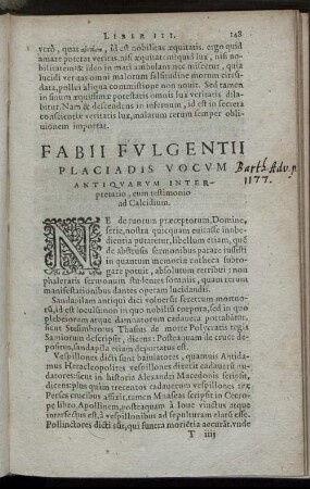 De vocum antiquarum interpretation