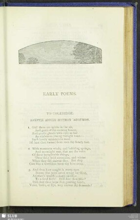 Early Poems