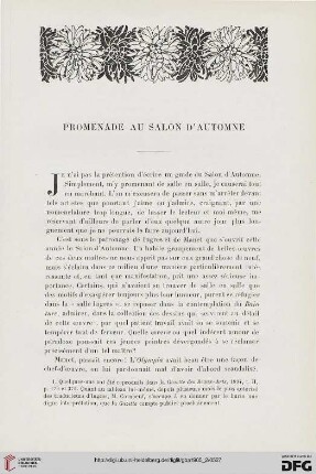 3. Pér. 34.1905: Promenade au Salon d'Automne