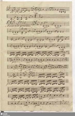 1765. Aria: Non è spento quel foco soave / Seydelmann, F.