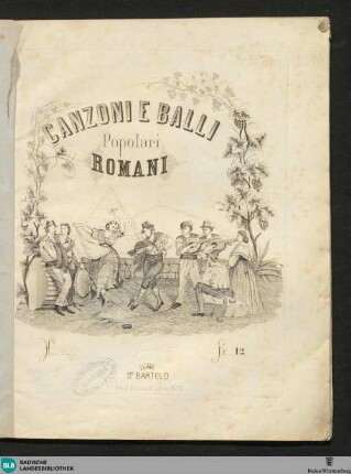 Canzoni e balli popolari romani