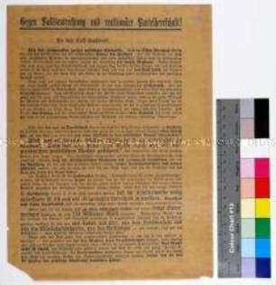 Programmatischer Aufruf der Sozialdemokraten in Sachsen zur Wahlrechtsreform