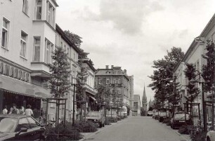 Bruchstraße. Detmold. Blick von der Paulinenstraße aus auf den Bruchberg