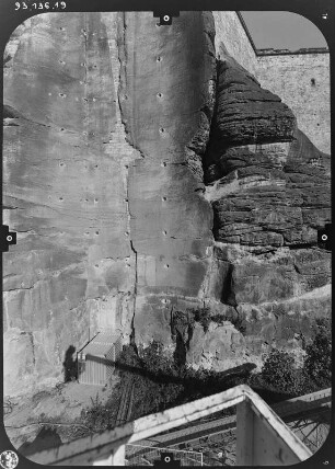 Königstein. Festung (1589-1591; P. Buchner). Südwestseite (Teilansicht)