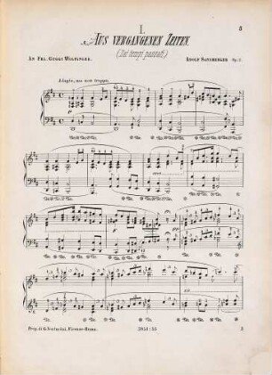 Vier Clavierstücke : (Op. 2) = Quattro pezzi per pianoforte